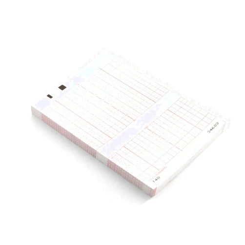MediChoice ECG/EKG Chart Paper, Z-Fold, Orange Grid, Fetal Monitor Paper, 150 Millimeters x 100 Millimeters (Case of 40)