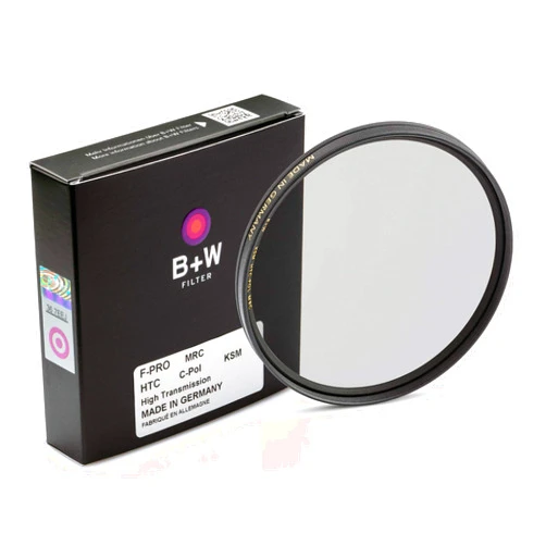 Schneider Optics B + W Circular Polarizer Kaesemann - Standard Mount (F-PRO), HTC, 16 Layers Multi-Resistant Coating, Photography Filter, 82 mm