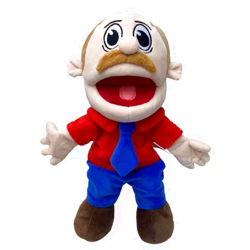Xoerotk Je-ffy Puppet Plush Toy Doll,Cartoon Cute Character Puppet Soft Doll for Kids,Adult (JEF-Mawen)