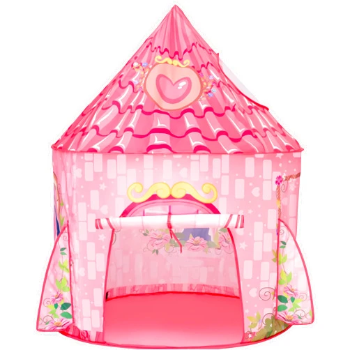 JOYIN Princess Tent Girls Large Playhouse Kids Castle Play Tent for Children, Pop Up Princess Play Tent for Toddlers Indoor and Outdoor Games