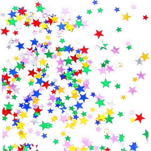 WenmthG 3.52oz / 100g Colorful Star Table Confetti, Confetti Glitter, Metallic Foil Stars Sequin, Birthday Confetti for Table, Rainbow Confetti Table Decorations for Birthday Wedding Party Festival