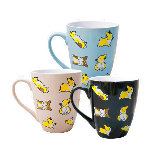 Generic Corgi Coffee Mug for Home & Office - Cute Mugs - Dog Mom Mug for Women - Corgi Lover Gifts - Holiday and Birthday Gifts - Cute Dog Mugs - Dishwasher & Microwave Safe - Comfortable Size 15 oz