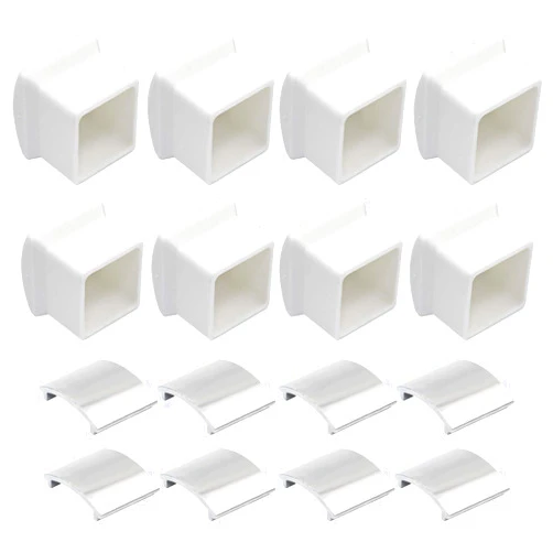 CCTP AC36-2 Ladder Stabilizer Rubber End Caps, Replacement Bumpers for Extension Ladders, Fits Werner AC78 & AC76-8 Pack