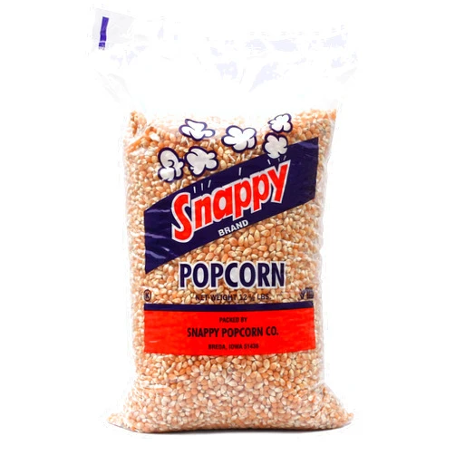 Snappy Yellow Popcorn Kernels, 12.5 lbs