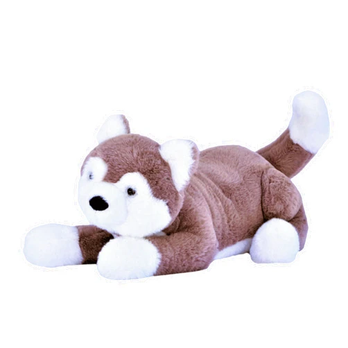 SENSORY4U Dog Weighted Stuffed Animal Puppy Wolf Plush Toy - 2.5lb Sensory Tool for Stress Relief and Comfort - Sensory Therapy for Kids and Adults