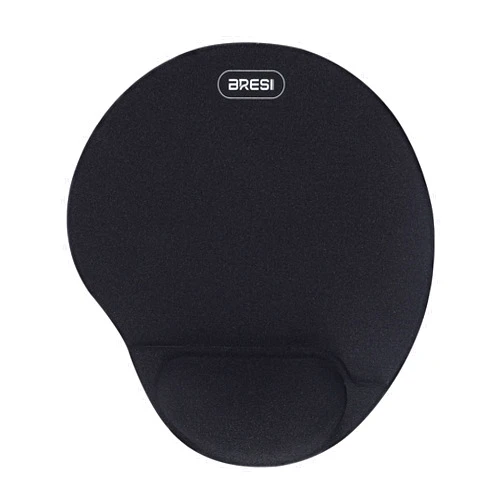 BreSii Mouse Pad Wrist Support Mouse Pad with Wrist Support BreSii Ergonomic Mouse Pad Gaming Mouse Pad Cute Mouse Pad Small Mouse Pad Computer Mouse Pad Desk Mouse Pad Black Mouse Pad with Gel Wrist Support