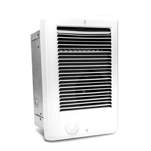 LIU CHRUI Electric Wall Heater for Indoor Use Complete Unit with Thermostat, Wall Mounted Heaters for Large Room/Garage(Model: CSC101TW, Part: 67508), 3412 BTU, 120 Volt, 1000 Watt, White