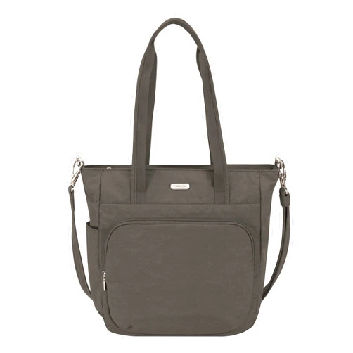 Travelon Anti-Theft Essentials Convertible Backpack/Tote, Smoke