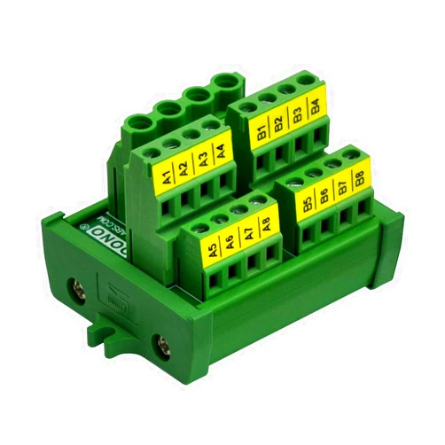 OONO Screw Terminal Block Power Distribution Module (2x8 Position, Screw Mount)