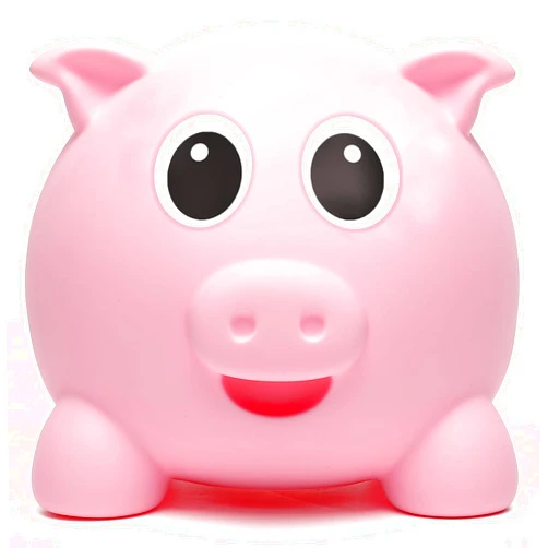 WNING Piggy Bank, Large Size Money Bank, Coin Bank for Girls and Boys, Unbreakable Plastic Money Saving Box, Perfect Christmas and Birthday Gifts for Both Kids and Adults (Pink)