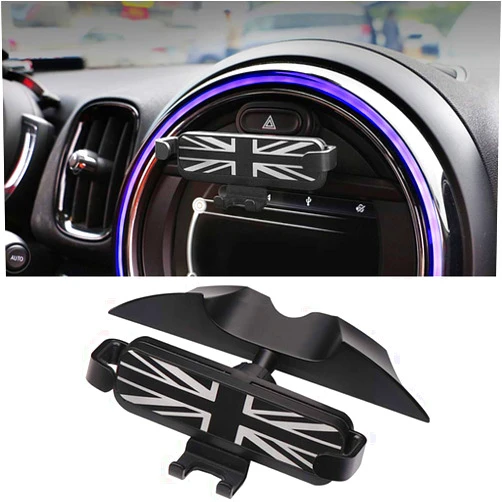 Hesanzol Mobile Phone Holder for Mini Cooper S Jcw One F54 F55 F56 F57 F60, Special Navigation Mobile Phone Mount for Central Control Screen