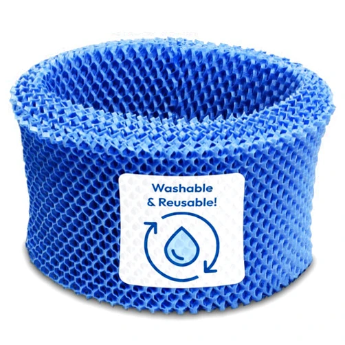 NATURAL BREEZE Natural-Breeze Washable & Reusable Replacement Filter Compatible replacement with Honeywell HC-14 E filter, BestAir H75, Holmes HWF75, HF222, HWF75PDQ-U Wick Filter