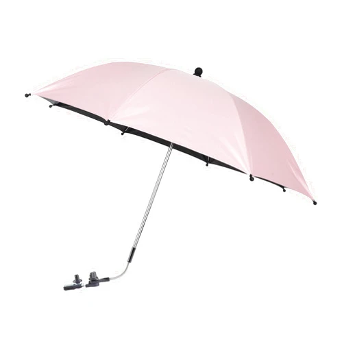 STARRY CITY Baby Strollers Umbrella with Adjustable Clamp,Children Buggy Sun-Proof Parasol with Clip On UPF 50+ Great for Pushchair Pram