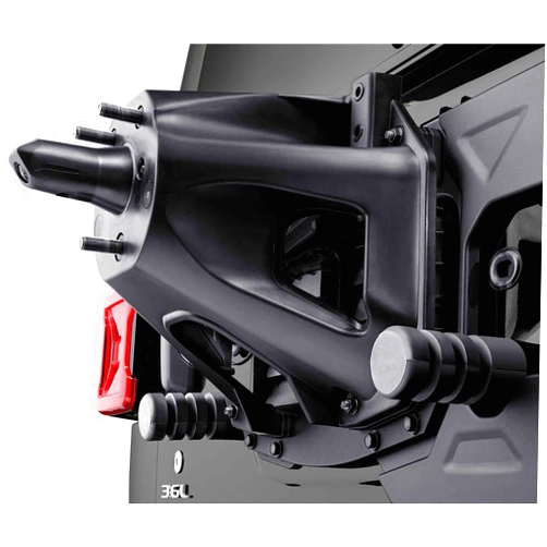 Mopar 82215355 Jeep Wrangler Oversized Spare Tire Carrier Modification Kit