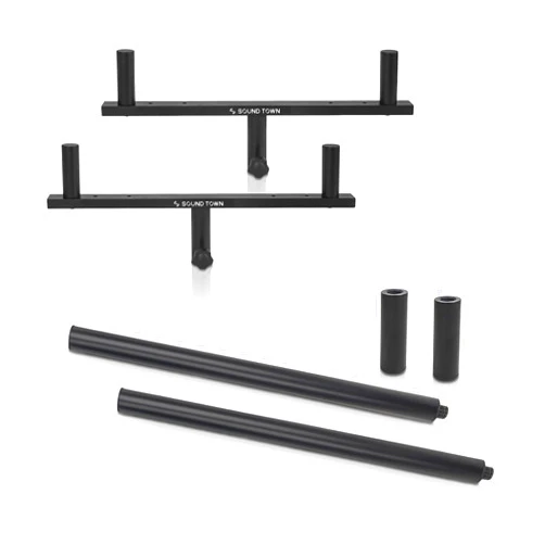 Sound Town 2-Pack Dual Speaker Pole Mount Set, 20