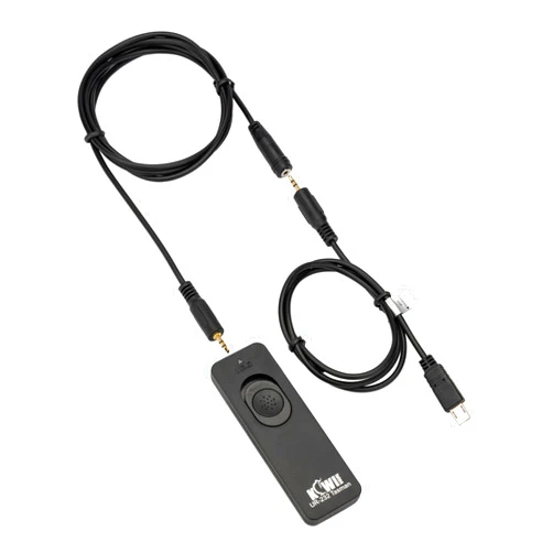 Kiwifotos Remote Control Shutter Release Cord for Sony A6000 A6100 A5100 A6600 A6500 A6400 A6300 A7 A7II A7III A7R A7RII A7RIII A7RIV A7S A7SII A9 RX100 VII VI RX100 VA V III RX10 III RX10 IV and More
