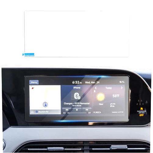 Autorder Screen Protector for 2020 2021 2022 Hyundai Palisade Ltd Limited Calligraphy Tempered Glass 9H Navigation Touchscreen Protective Film(10.25-Inch)