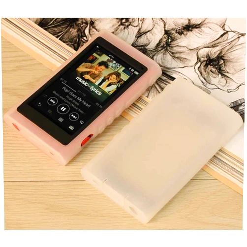 Bestforyou for Sony A55 Case,Soft Silicone Protective Skin Case Cover for Sony Walkman NW-A50 A55 A56 A57 A55HN A56HN A57HN MP3 Player Case (Clear)