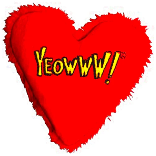 YEOWWW! Yeowww Hearrrt Attack Catnip Toy