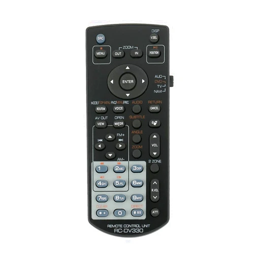 ECONTROLLY New RC-DV330 Replace Remote Control fit for Kenwood DNX7000EX DDX714 DNX7140 DDX7034BT DDX23BT DDX272 DDX319 DNX-7140