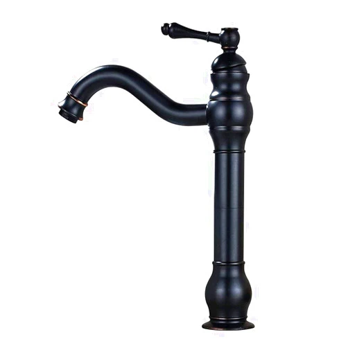 CXYG-Faucet Bathroom Sink Tap,Bathroom Taps Mixer Chrome C Shape Single-Handle Solid Brass Basin Hot and Cold Mixer Tap Kitchen Mixer Tap