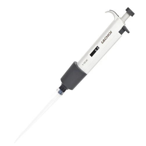 LACHOI Lab Single Channel Pipettor Adjustable Variable Volume,1-10ml High Accurate Micropipette for Laboratory