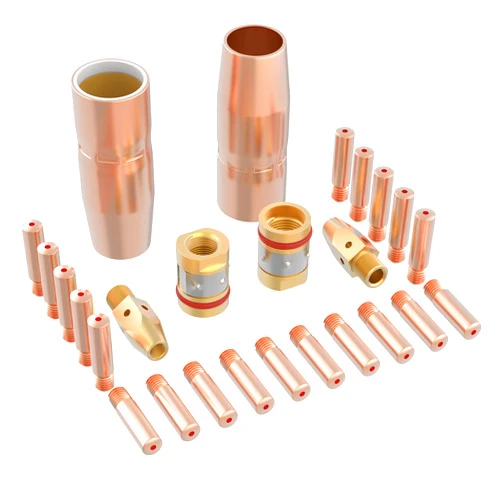 CATOOP FORTON MIG Welding Gun Accessory Kit,Tip-Nozzle-Diffuser for Miller Millermatic M-25/M-40 Hobart Torch (0.035