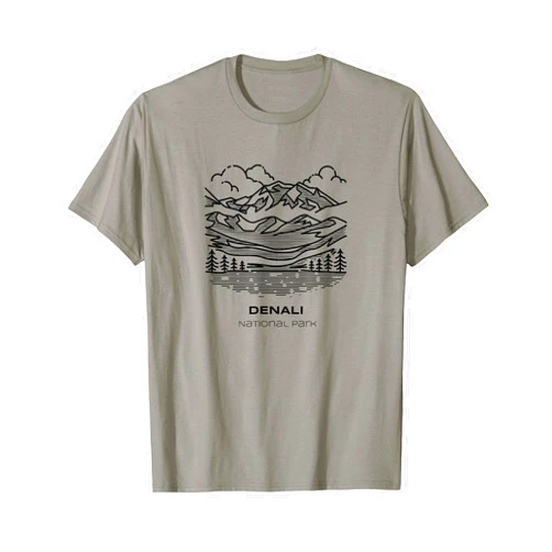 Tout Wear Denali National Park Vintage Denali National Park Hike T-Shirt