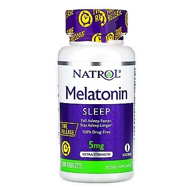 Natrol Melatonin Melatonin Time Release, 90 Tablets