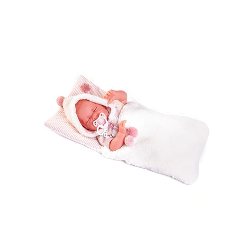 Antonio Juan Muñecas Antonio Juan - Newborn Moon with Shearling Bag