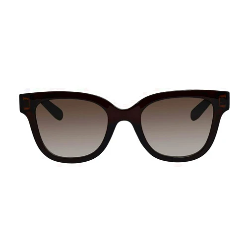 SALVATORE FERRAGAMO Grey Gradient Square Ladies Sunglasses SF1066S 210 52