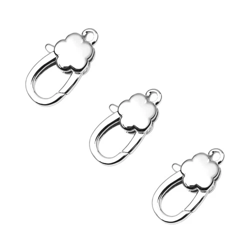 LOADR 18k Gold Lobster Claw Clasp Gold Filled with Closed Jump Rings for Necklaces Bracelet Or Jewelry Making(3pcs)