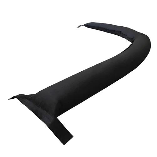 Warmoon 10ft Self-Absorbing Flood Barriers - Ideal for Home Doorways, Garage Floors & Commercial Entrances, Quick Water Activation (10ft (Pack of 1))