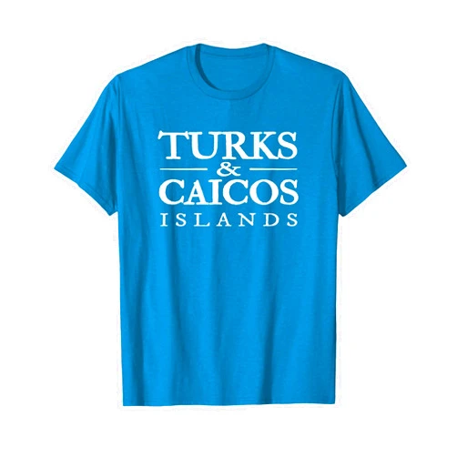 Turks and Caicos Islands Beach Vacation Souvenirs Vintage Turks and Caicos Islands Vacation Souvenir Men Women T-Shirt