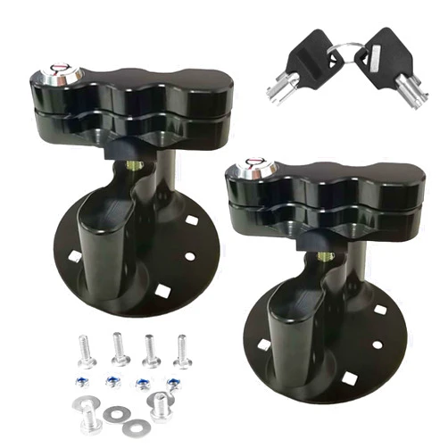 P Polerden Upgraded RX-LOX-PM Pack Mount Lock 2 Pack with Same Keys - Fits for rotopax Locking Mount - Single Key Convenience!