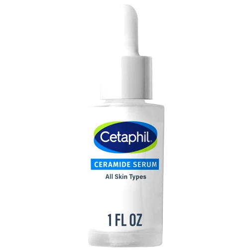 Cetaphil Ceramide Serum, Hydrates and Restores Skin Barrier, Formulated with Ceramides & Centella Asiatica, Designed for Sensitive Skin, Fragrance Free, Dermatologist Tested, 1oz