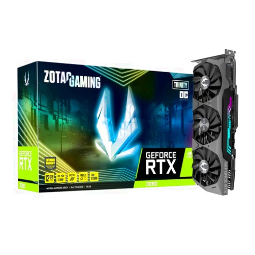 Zotac RTX3080 TrinOC ZT-A30820J-10PLHR, 4395319, Black
