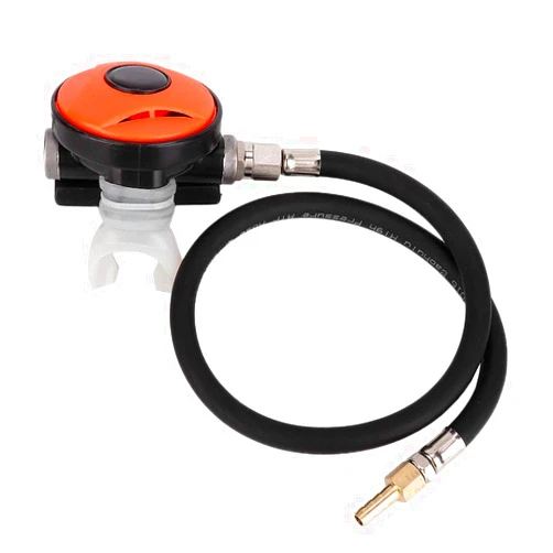 Tbest Regulator, Diving Mouth Piece Dive Snorkel 2nd Stage Regulator Diving Explorer with Mouthpiece Diving Equipment Accessory for Diving Snorkeling Underwater Erogatore Subacqueo