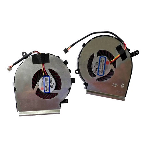 Sywpart CPU Cooling Fan + Gpu Cooling for Msi Ge72 Ge62 2QD 2QE Pe60 Pe70 Gl62 Gl72 Gp72 Gp62, 2 Fans PAAD06015SL N302 N303