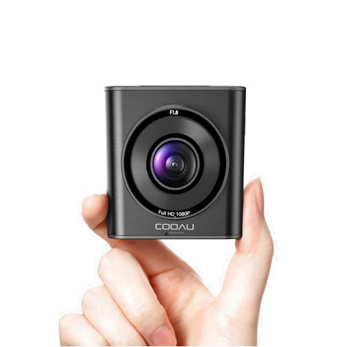 COOAU Mini Dash Cam, Dash Camera for Cars FHD 1920x1080P, Dashcam Front with 2