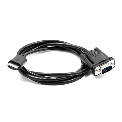 Yungluner to HDMI-VGA Adapter Cable for Projector Computer Monitor-Digital to Analog Converter Cable 1.5M to VGA Connector