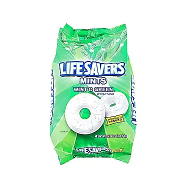 Fun Express Lifesavers Wintogreen Mints - 308 Pieces - 2.56 Pound Per pack