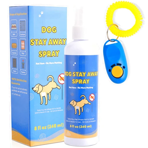 JOOIS Dog not here Spray - Training aid to Solve The Problem of Pets urinating and defecating on The Floor - Prevent Pets from urinating and defecating on The Floor to Prevent Improper Marking