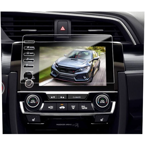 Mobilite Car Navigation Screen Protector Film for 8 Inch Insight 2019 2020 2021 2022 Civic 2019 2020 2021 Car Nano Glass 9H Hardness Protective Display Touchscreen Film