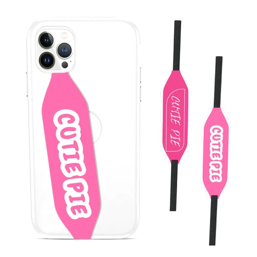Switchbands Customizable Universal Phone Grip Strap| Pack of 2| Reversible Phone Hand Strap for Phone Cases As Phone Loop Holder| Secure Handling by Comfortable Phone Strap - Cutie Pie