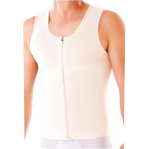 FAJAMIA 63 Fajas Para Hombres Firm Compression Post-Surgical Shaper Vest Faja Colombiana Para Hombre Compression Tank Top Men