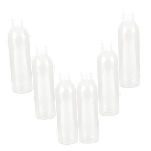 FRCOLOR 250ml Mini Compact Travel Bottles Set Reusable Shampoo Lotion Containers Leakproof Cap for