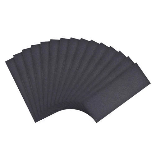 uxcell 220 Grits Sanding Sheets 9-inch x 3.6-inch Wet Dry Silicon Carbide Sandpaper for Wood Furniture Metal Polishing 15pcs