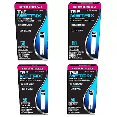 TRUE METRIX 4 x 50ct TRUE METRIX® NFRS Test Strips (200 Test Strips)