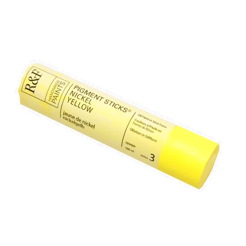 R&F Artist Oil Pigment Stick, Nickel Yellow, 188 ml